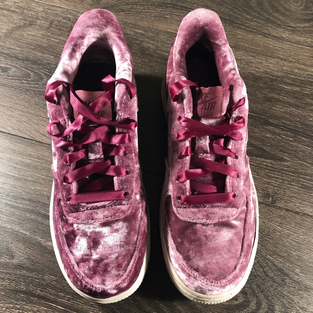 Nike Air Force 1 Velvet Shoes - Picture 3 of 7